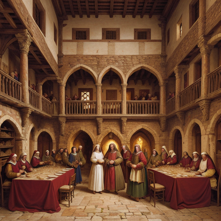 The Evangelisti merchants of Verona, recorded as early as 1447