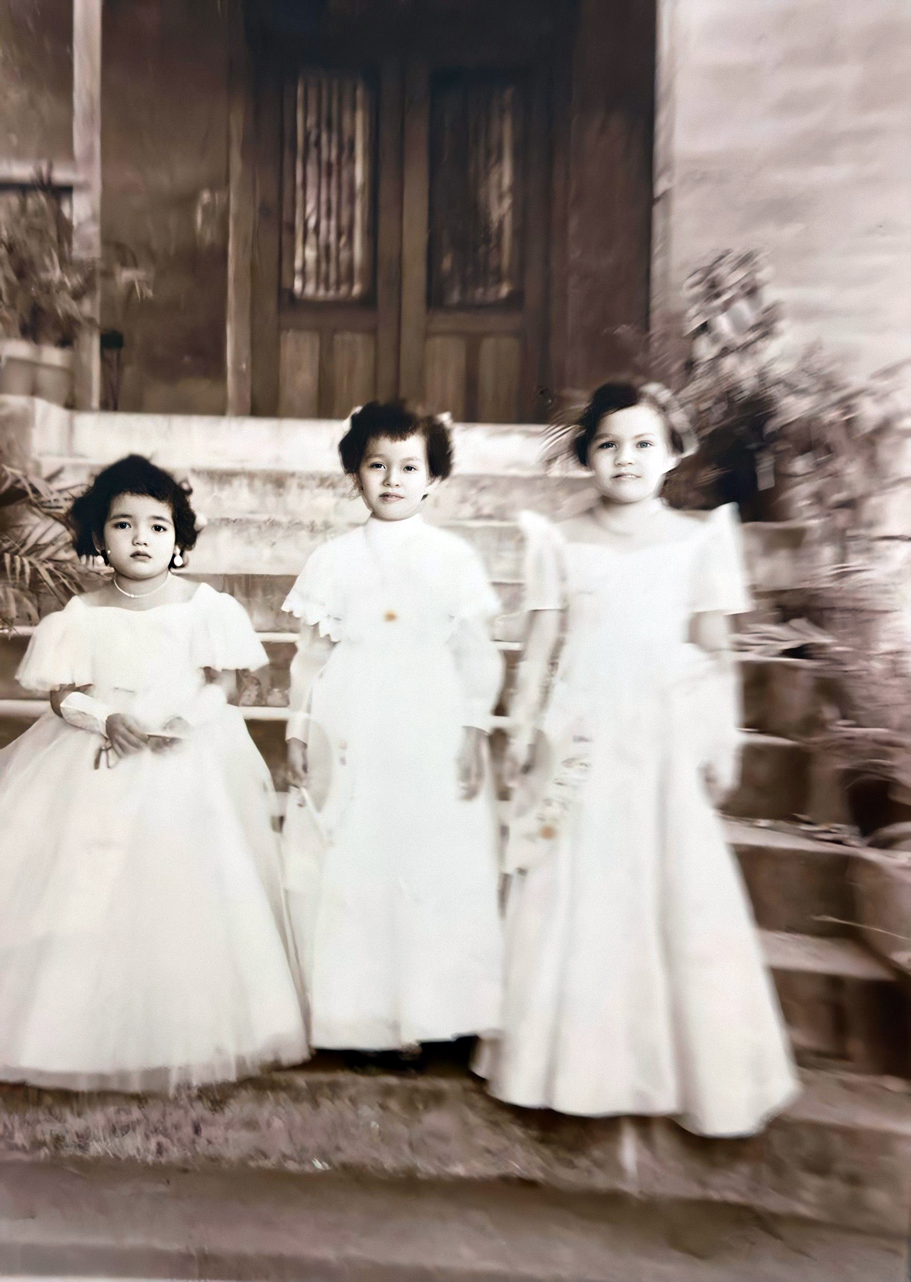 The Sinyuras in their Easter finest — a cherished tradition